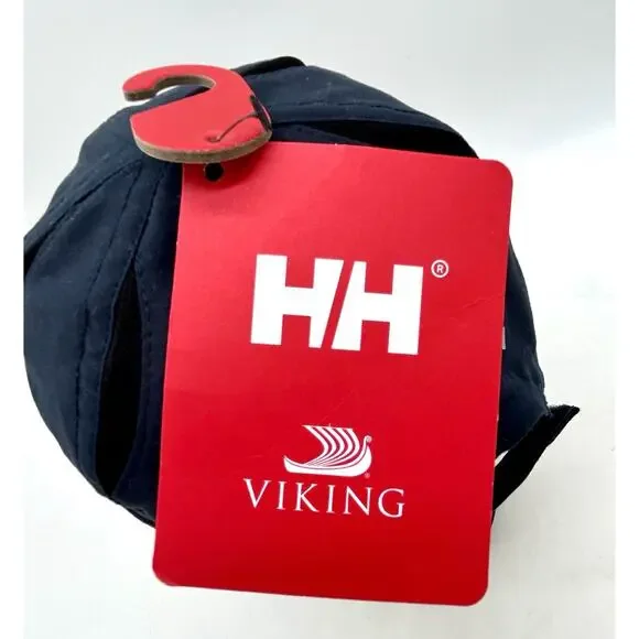 New HELLY HANSEN Navy Viking Yacht Cruises Hat Deck Crew Sailing Boat Baseball - Picture 9 of 12